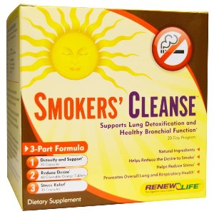 Renew Life developed Smokers' Cleanse for smokers who want to ease their desire to smoke, cleanse the body and successfully kick the habit..